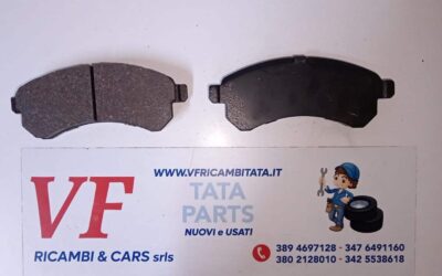 PER TATA VISTA – (tutte le versioni) : KIT 4 PASTIGLIE FRENI ANT – COD-F0076-22C – PLUS