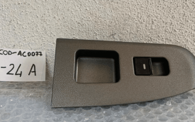 PER TATA VISTA – (tutte le versioni) : PULSANTIERA ALZAVETRO ANT DX – COD-AC0077-24A-TRV231 – NOS