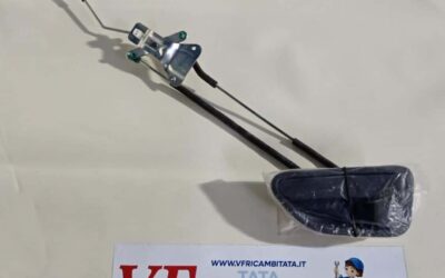 PER TATA VISTA – (tutte le versioni) : MANIGLIA INTERNA PORTIERA ANT SX CON LEVERAGGIO – COD-AZ0080-81D