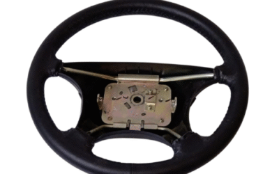 PER INDICA – INDIGO – (tutte le versioni) : VOLANTE IN PELLE NERO – COD-AM0051-66A
