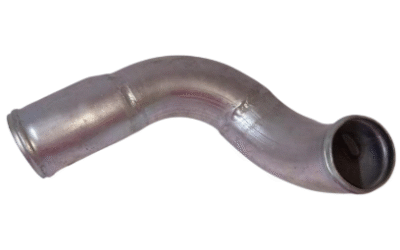 PER PICK-UP TELCO 2.2 DICOR : TUBO METALLICO DA TURBO A INTERCOOLER – COD-B0062-42B