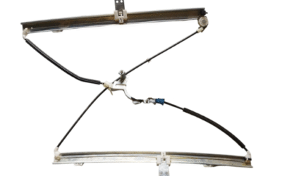PER SAFARI 2.2 – 3.0 DICOR : GUIDA CAVO DOPPIA ALZAVETRO ANT SX CON MOTORINO – COD-BF0042-16C