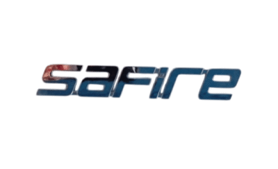 PER TATA VISTA - (tutte le versioni) : LOGO SAFIRE - COD-AT0008 - 80D