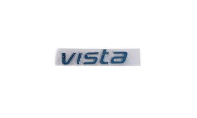PER TATA VISTA - (tutte le versioni) : LOGO VISTA - COD-AT0011 - 78C
