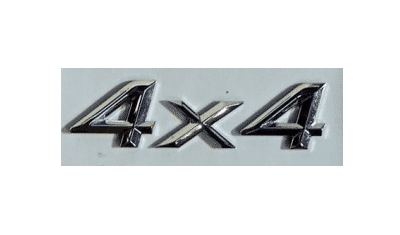 PER TATA ARIA – (tutte le versioni) : LOGO 4X4 – COD-AU0064-79B