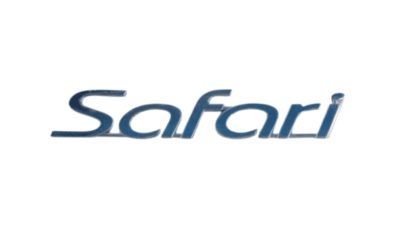 PER SAFARI – (tutte le versioni) : LOGO SCRITTA SAFARI – COD-AV0006 – 79C