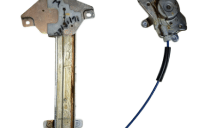 PER TATA VISTA – (tutte le versioni) : GUIDA E CAVO ALZAVETRO POSTERIORE SX – COD-G0004-TRV372-32C-32D – PLUS