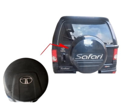 PER SAFARI - (tutte le versioni) : COPRI RUOTA SCORTA RIGIDO - COD-G0047-MAG NOS