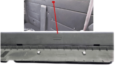 PER PICK-UP XENON – (tutte le versioni) : PANNELLO POST CABINA e CARTER LUNOTTO – COD-I0042-39A