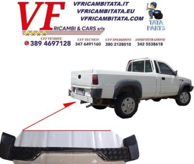 PICK-UP TELCO : PARAURTI POSTERIORE SERIE PROTOTIPO-B - COD-AP0091-CASSA 4-VILLA