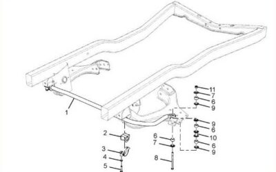 PER PER XENON – (tutte le versioni) : BULLONE SOSPENSIONE ANT M10X130 – COD-AB0016-COD-D0083-10D