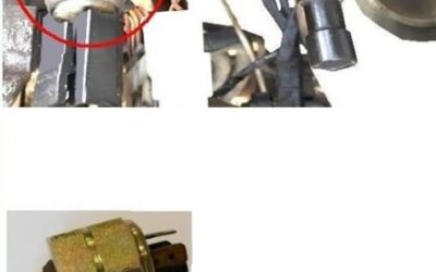 PER SAFARI e PICK-UP TELCO 2.0 TD : INTERRUTTORE STOP SU POMPA FRENI – COD-J0006-COD-Y0072-24B – PLUS – NOS